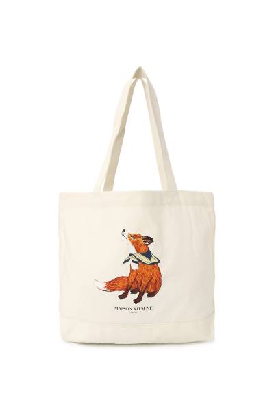 메종키츠네(MAISON KITSUNE) 드리밍 폭스 토트백 (남여공용) QU05130WW9042 P700