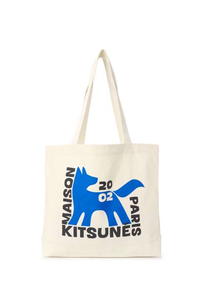 메종키츠네(MAISON KITSUNE) 갤러리 폭스 토트백 (남여공용) QU05110WW9042 P700