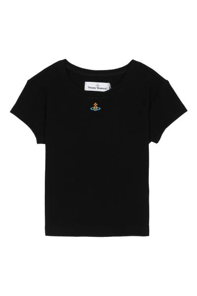 비비안웨스트우드(VIVIENNE WESTWOOD) 베이비 페루 여성 반팔티셔츠 1G010019 J009C N401