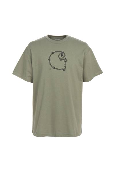 칼하트윕(CARHARTT WIP) 바브와이어 C 남성 반팔티셔츠 I036237 667XX