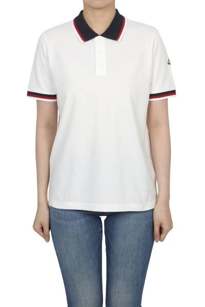 몽클레어키즈(MONCLER KIDS) 카라 반팔티셔츠 (성인착용가능) 8A00003 8496W 034 12A14A
