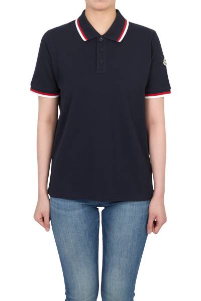 몽클레어키즈(MONCLER KIDS) 카라 반팔티셔츠 (성인착용가능) 8A00003 8496W 778 12A14A