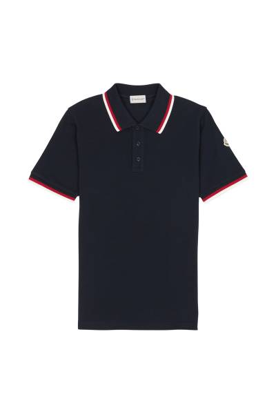 몽클레어키즈(MONCLER KIDS) 카라 반팔티셔츠 (성인착용가능) 8A00003 8496W 778 12A14A