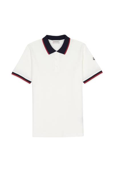몽클레어키즈(MONCLER KIDS) 카라 반팔티셔츠 8A00003 8496W 034 6A8A10A