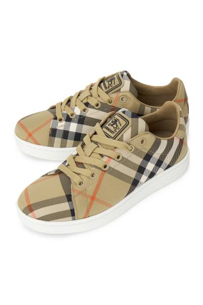 버버리(BURBERRY) 체크 여성 스니커즈 8118855