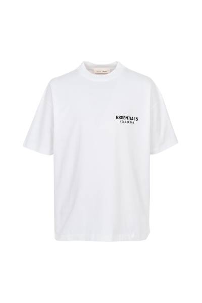 피어오브갓(FEAR OF GOD) 에센셜 남성 반팔티셔츠 125AS264173F BRIGHT WHITE
