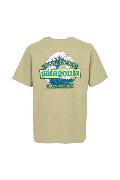 파타고니아(PATAGONIA) 그레이트 웨이브즈 리스판서빌리 남성 반팔티셔츠 37873 GMTG