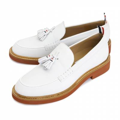 톰브라운(THOM BROWNE) 스크래치 남성 로퍼 MFL111A L0037 100 SA_MFL111A L0037 100_023