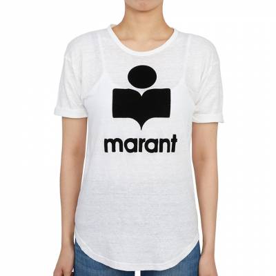 이자벨마랑(ISABEL MARANT) 스크래치 콜디 여성 반팔티셔츠 TS0004FA A1N09E 20WH SA_TS0004FA A1N09E 20WH_052