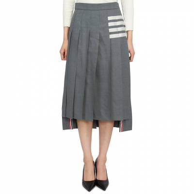 톰브라운(THOM BROWNE) 스크래치 여성 플리츠 스커트 FGC400V 06146 035 SA_FGC400V 06146 035_109