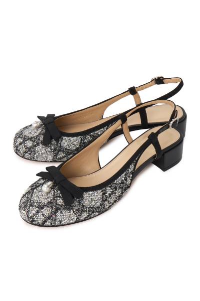 크리스찬디올(Christian Dior) 발레리나 여성 슬링백 펌프스 KCF201CTP S41G