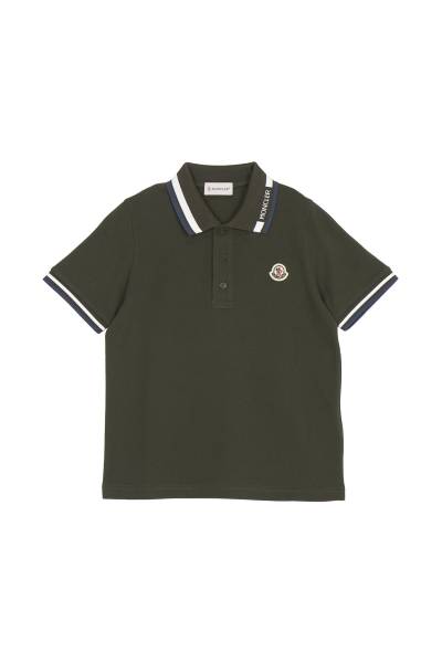 몽클레어키즈(MONCLER KIDS) 카라 반팔티셔츠 (성인착용가능) 8A00012 8496W 830 12A14A