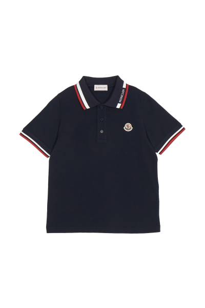 몽클레어키즈(MONCLER KIDS) 카라 반팔티셔츠 (성인착용가능) 8A00012 8496W 778 6A8A10A
