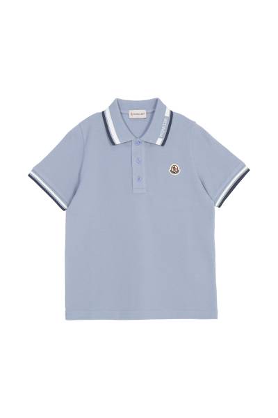 몽클레어키즈(MONCLER KIDS) 카라 반팔티셔츠 (성인착용가능) 8A00012 8496W 715 12A14A