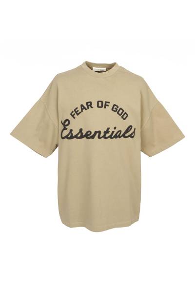 피어오브갓(FEAR OF GOD) 에센셜 남성 반팔티셔츠 125SP264112F FADED DUNE