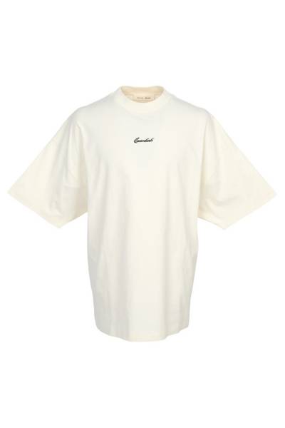 피어오브갓(FEAR OF GOD) 에센셜 남성 반팔티셔츠 125SP264593F IVORY