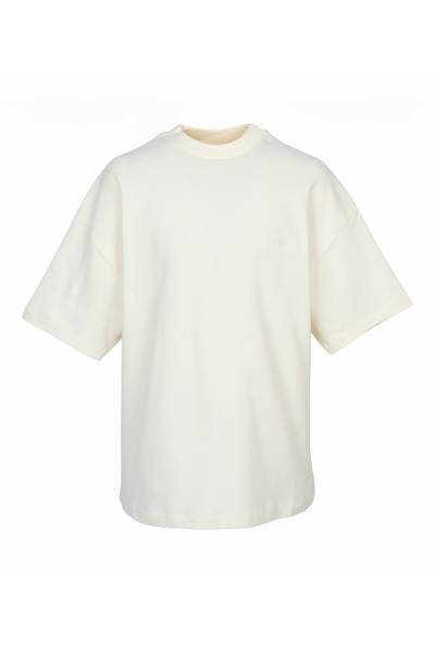 피어오브갓(FEAR OF GOD) 에센셜 남성 반팔티셔츠 125SP264413F IVORY