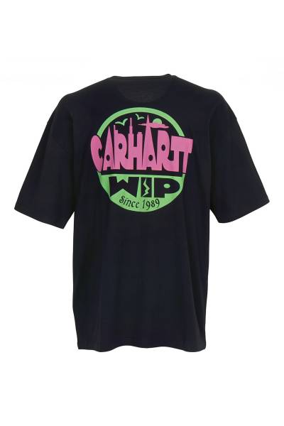 칼하트윕(CARHARTT WIP) 러기지 레이블 남성 반팔티셔츠 I036892 89XX