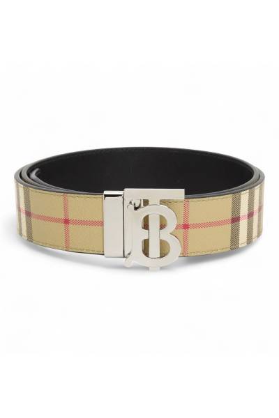 버버리(BURBERRY) 체크 남성 양면 벨트 8122297