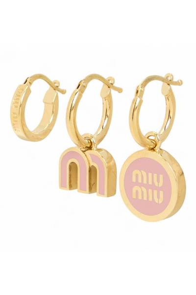 미우미우(MIUMIU) 여성 귀걸이 세트 5IO102 2F6T F0615