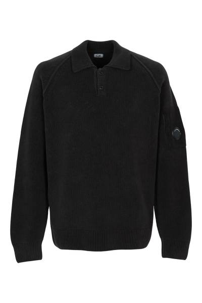 씨피컴퍼니(CP COMPANY) 남성 카라 니트 남자 니트 21CMKN198A 005558G 999