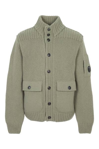 씨피컴퍼니(CP COMPANY) 남성 가디건 21CMKN068A 110149A 356