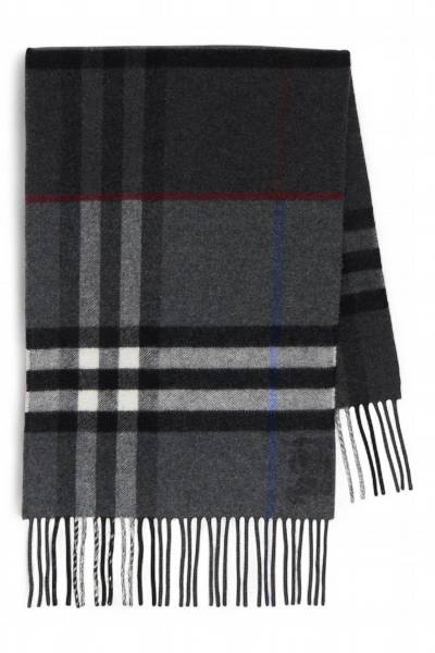 버버리(BURBERRY) 체크 캐시미어 목도리 8117706