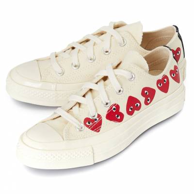 꼼데가르송(COMME DES GARCONS) 스크래치 멀티하트 척테일 70 스니커즈 AZ K117 001 2 (남여공용) SC_AZ K117 001 2_008