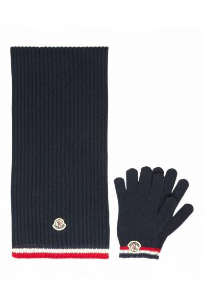 몽클레어키즈(MONCLER KIDS) 목도리 장갑 세트 3G00002 M4281 745 L2954