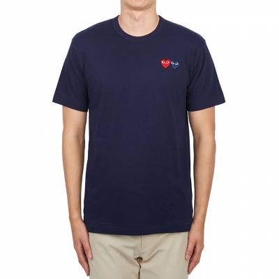 꼼데가르송(COMME DES GARCONS) 스크래치 더블와펜 남성 반팔티셔츠 AZ T226 051 2 SB_AZ T226 051 2_040