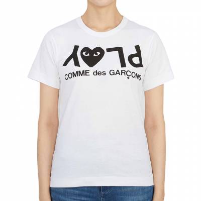 꼼데가르송(COMME DES GARCONS) 스크래치 여성 반팔티셔츠 AZ T067 051 1 SA_AZ T067 051 1_049