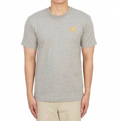 꼼데가르송(COMME DES GARCONS) 스크래치 골드와펜 반팔티셔츠 AZ T216 051 3 (남여공용) SS_AZ T216 051 3_043