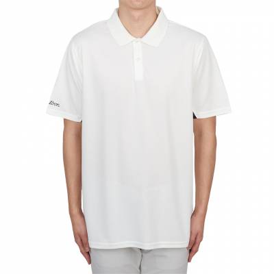 말본골프(MALBON GOLF) 스크래치 골프웨어 에버그린 남성 카라 반팔티셔츠 ME0043 WHT BLK SA_ME0043 WHT BLK_007