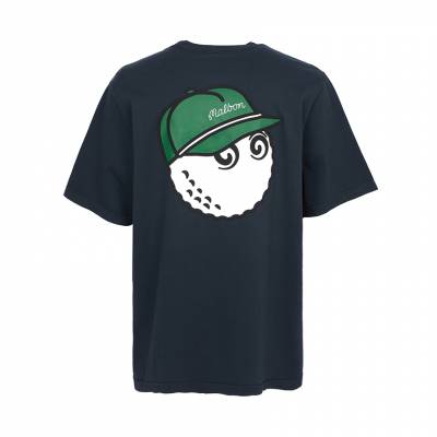 말본골프(MALBON GOLF) 스크래치 골프웨어 남성 반팔티셔츠 M9399 NVY SA_M9399 NVY_046
