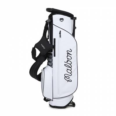 말본골프(MALBON GOLF) 스크래치 캐디백 M9430 WHT SA_M9430 WHT_100