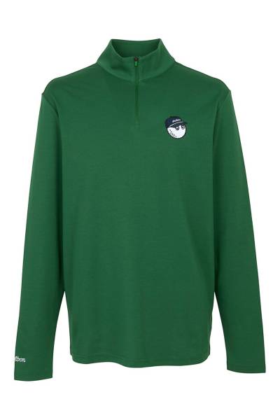 말본골프(MALBON GOLF) 골프웨어 남성 반집업 긴팔티셔츠 M9406 FST