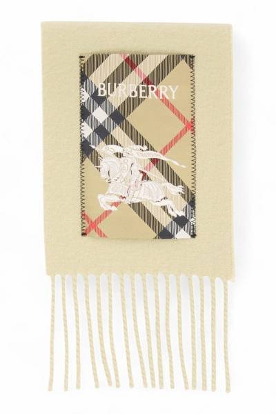 버버리(BURBERRY) 체크 라벨 캐시미어 목도리 (남여공용) 8103995
