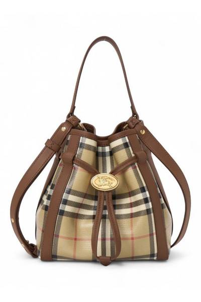 버버리(BURBERRY) 미니 체크 여성 버킷백 8128949