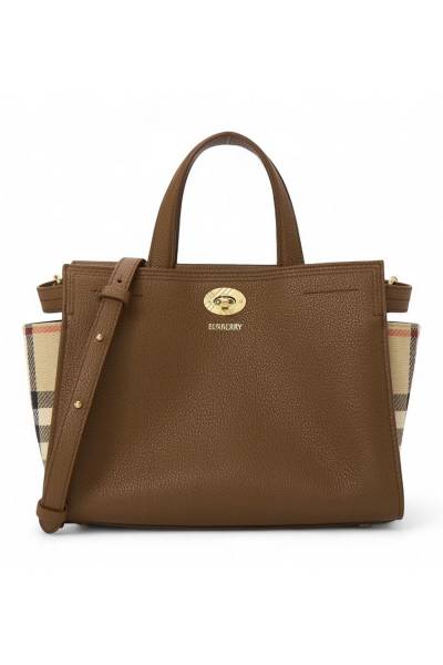 버버리(BURBERRY) 미니 체크 코츠월드 여성 토트백 8129093
