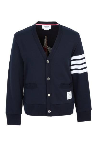톰브라운(THOM BROWNE) 남성 가디건 MJT582E 00535 415