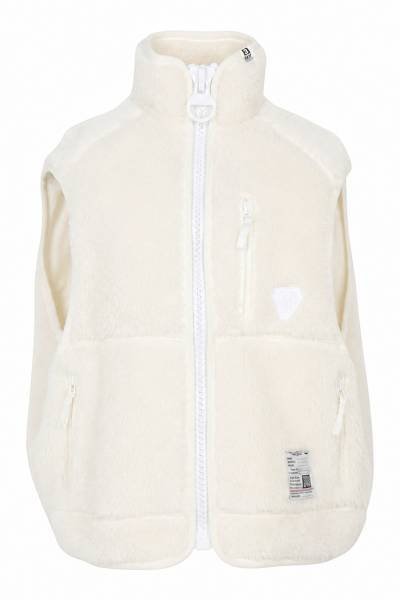메종미하라야스히로(MAISON MIHARA YASUHIRO) 남성 폴리스 조끼 J17VT752 WHITE