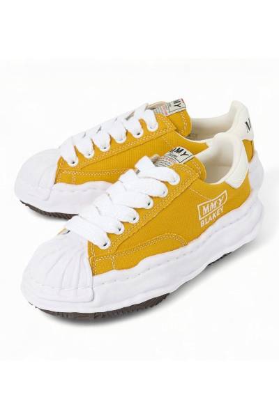 메종미하라야스히로(MAISON MIHARA YASUHIRO) 블래이키 오리지널 솔 스니커즈 (남여공용) A08FW735 YELLOW