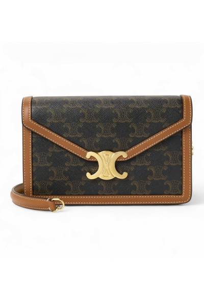 셀린느(CELINE) 트리옹프 마고 체인 월렛백 10L462DQB 04LU