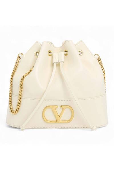 발렌티노(VALENTINO) 브이로고 시그니처 여성 체인 버킷백 9W2P0T83AWD I16
